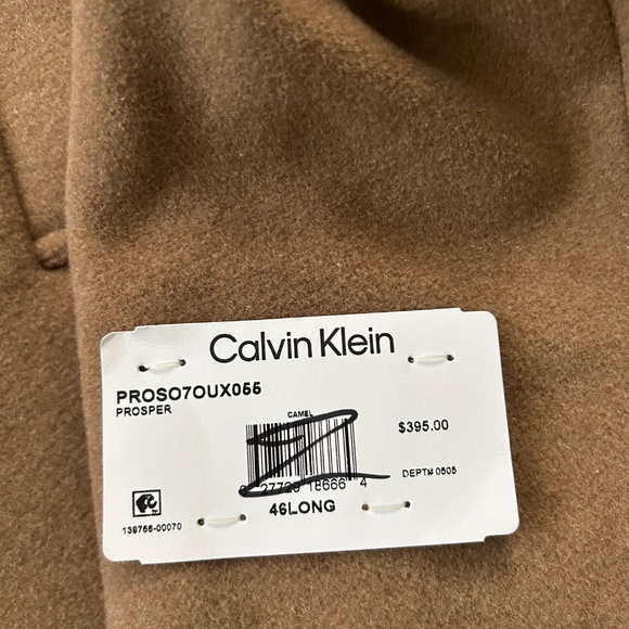 NWT Men’s Coat Calvin Klein (makes a great gift!) - Picture 6 of 8